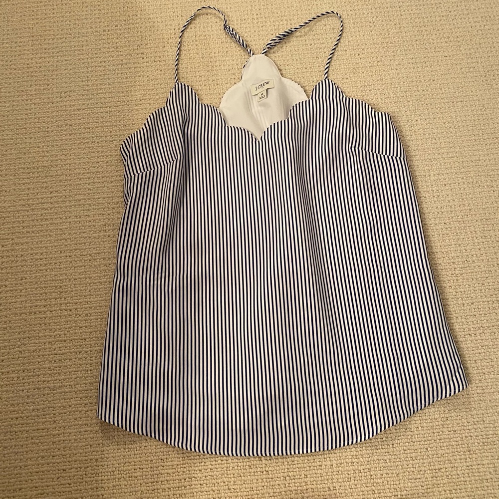 JCrew Scallop Top -6